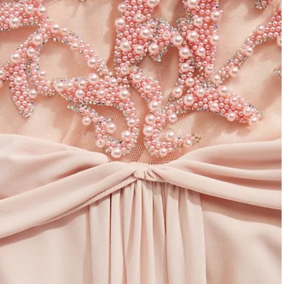 Glamour By Terani - Twisted Drape Dress - Picture 3 of 5